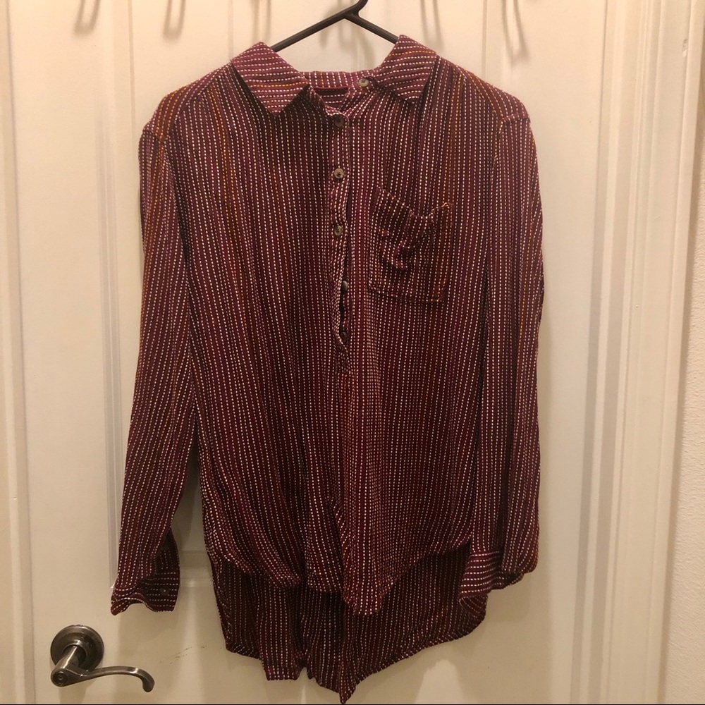 Anthropologie Boho Blouse - Picture 3 of 8